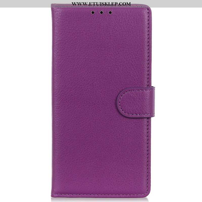 Etui Folio do iPhone 14 Tradycyjnie Liczi